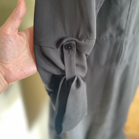 Babaton light flowy trench jacket xs black - Picture 5 of 8